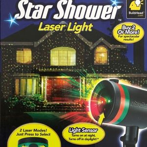 Star shower laser light show